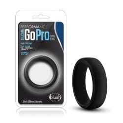 Blush Performance Silicone Go Pro Cock Ring - Black