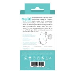 VeDO Suki Rechargeable Vibrating Sucker - Tease Me Turqouise