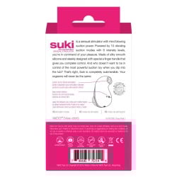 VeDO Suki Rechargeable Vibrating Sucker - Foxy Pink