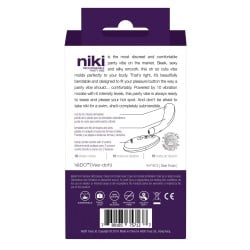 VeDO Niki Rechargeable Panty Vibe - Deep Purple