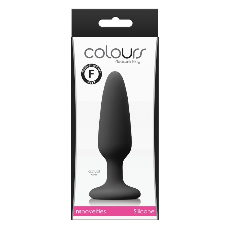 Colours Pleasures Small Plug - Black Colours Pleasures Small Plug - Black