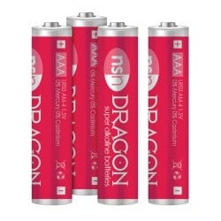 Dragon Alkaline Batteries - AAA Pack of 4