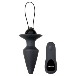 Evolved Plug & Play Remote Anal Plug - Black