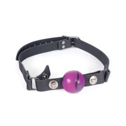 Spartacus Nickel Free Silicone Ball Gag Small Swirl