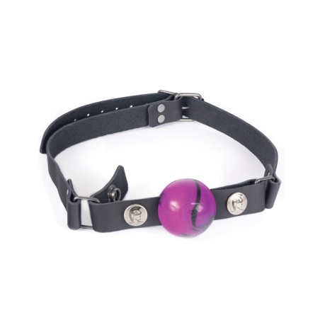 Spartacus Nickel Free Silicone Ball Gag Small Swirl