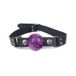 Spartacus Nickel Free Silicone Ball Gag Large Swirl