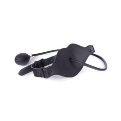 Spartacus Inflatable Silicone P Gag w/Leather Strap