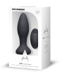 A Play Rechargeable Silicone Experienced Anal Plug w/Remote - Black