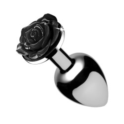 BootySparks Black Rose Anal Plug Small