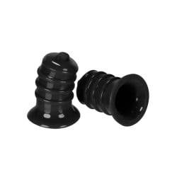 Hunky Junk Elong Nipsuckers - Black