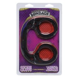 Japanese Style Bondage Wrist or Ankle Cotton Rope - Black
