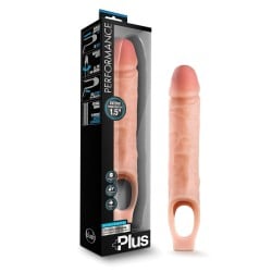 Blush Performance Plus 10" Silicone Cock Sheath Penis Extender - Flesh