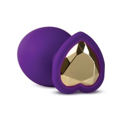 Blush Temptasia Bling Plug w/Gem Small - Purple