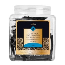Sensuva Ultra Thick Water Based Tub - Asst. Tub of 100
