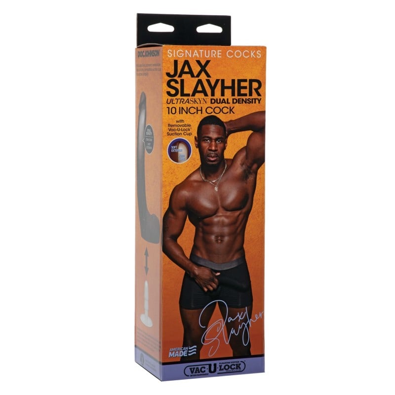 Signature Cocks ULTRASKYN 10" Cock w/Removable Vac-U-Lock Suction Cup - Jax Slayher Signature Cocks ULTRASKYN 10" Cock w/Removable Vac-U-Lock Suction Cup - Jax Slayher
