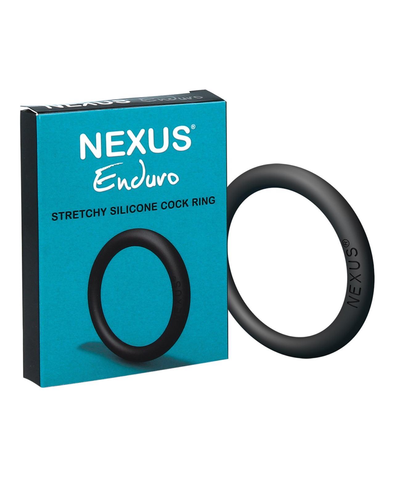 Nexus Enduro Silicone Cock Ring - Black by Libertybelle marketing