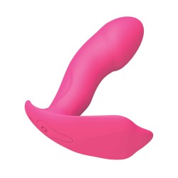 Dorcel Secret Clit Dual Stim Heating and Voice Control - Pink