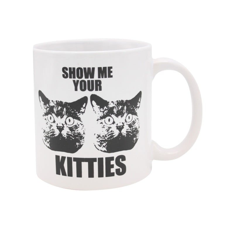 Attitude Mug Show Me Your Kittens - 22 oz Attitude Mug Show Me Your Kittens - 22 oz