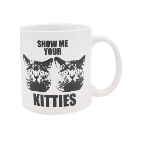 Attitude Mug Show Me Your Kittens - 22 oz
