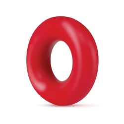 Blush Stay Hard Donut Rings - Red Pack of 2
