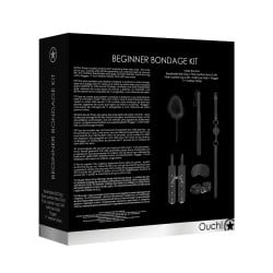 Shots Ouch Beginners Bondage Kit - Black