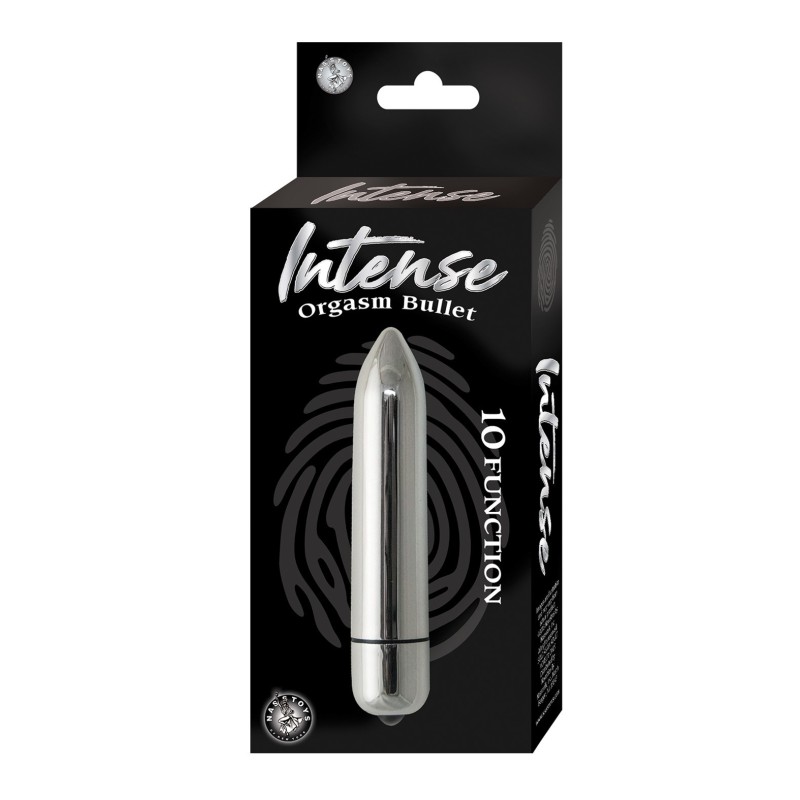 Intense Orgasm Bullet - Silver Intense Orgasm Bullet - Silver