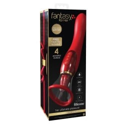 Fantasy for Her Ultimate Pleasure 24K Gold Seasonal Luxury Edition w/Travel Bag Luxury Box - Red