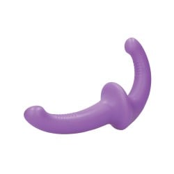 Shots Ouch Silicone Strapless Strap On - Purple