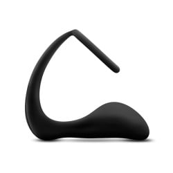 Blush Cock Ring Plug - Black