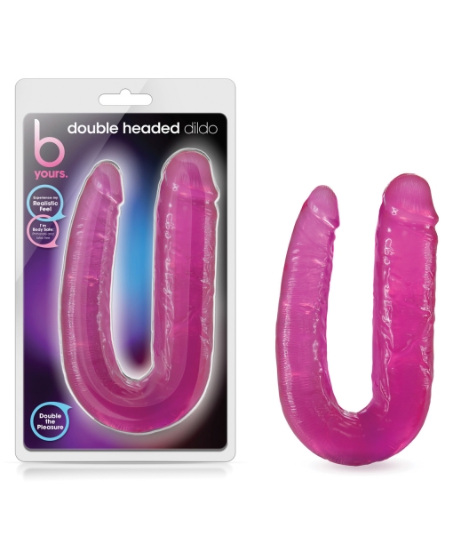 Blush B Yours Double Headed Dildo - Pink