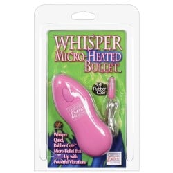 Whisper Micro Heated Bullet - Pink