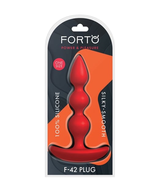 Forto F-42 Plug - One Size Red