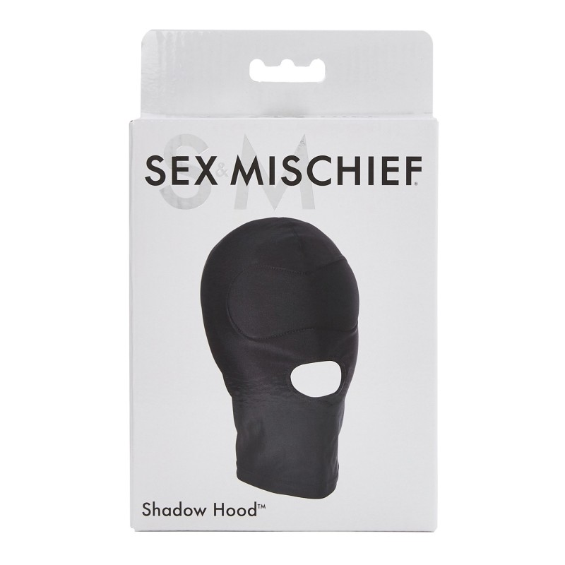 Sex & Mischief Shadow Hood - Black Sex & Mischief Shadow Hood - Black