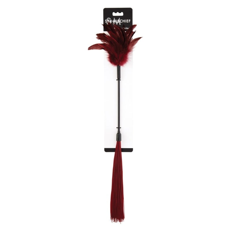 Sex & Mischief Enchanted Feather Tickler - Black Sex & Mischief Enchanted Feather Tickler - Black