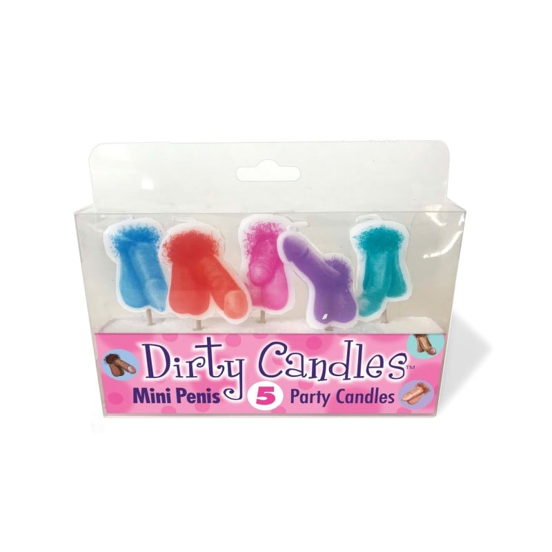 Mini Penis Dirty Candle Set - Set of 5 Mini Penis Dirty Candle Set - Set of 5