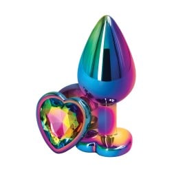 Rear Assets Mulitcolor Heart Medium - Rainbow
