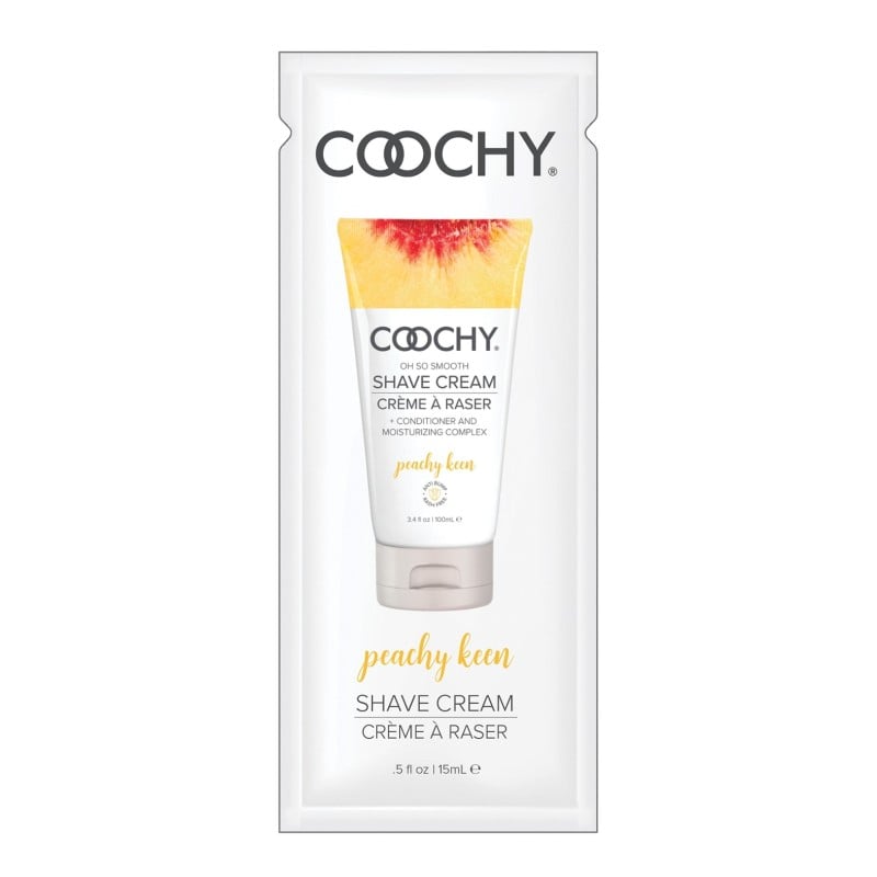 COOCHY Shave Cream - .5 oz Peachy Keen COOCHY Shave Cream - .5 oz Peachy Keen