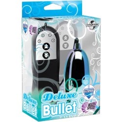 Deluxe Bullet Waterproof Vibe - Multi Speed Blue