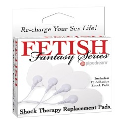 Fetish Fantasy Series Shock Therapy Replacement Pads - 12 Piece