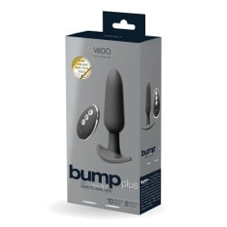 VeDO Bump Plus Rechargeable Remote Control Anal Vibe - Just Black