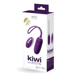 VeDO KIWI Rechargeable Instertable Bullet - Deep Purple
