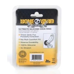 Boneyard Ultimate Silicone Ring - Black