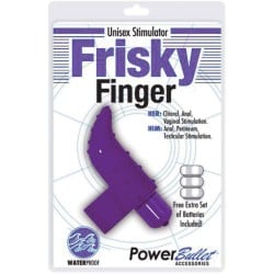 Frisky Finger Unisex Stimulator - Purple