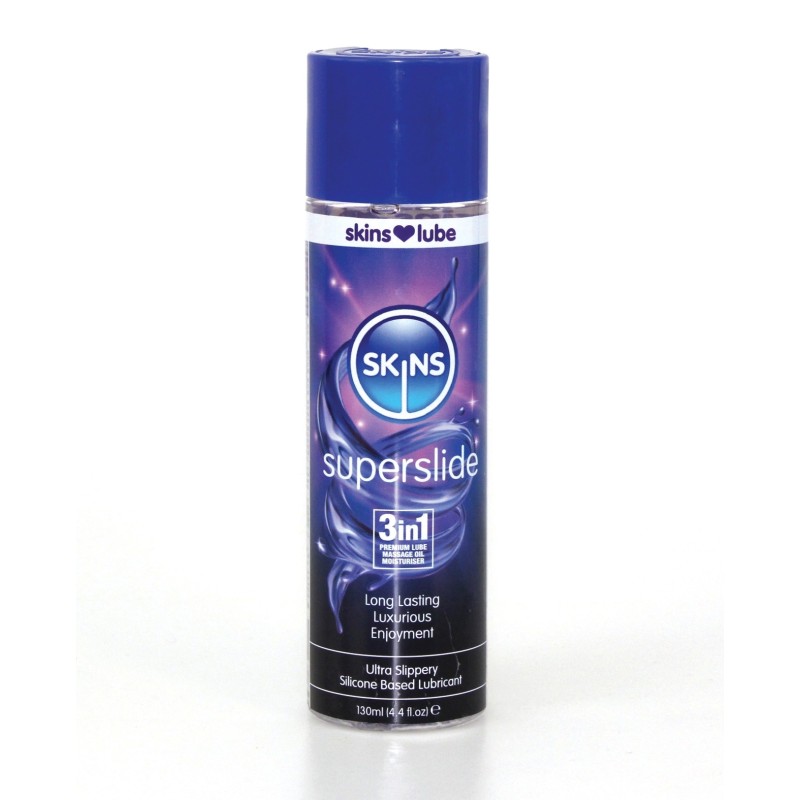 Skins Superslide Silicone Based Lubricant - 4.4 oz Skins Superslide Silicone Based Lubricant - 4.4 oz