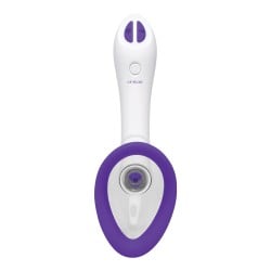 Bloom Intimate Body Automatic Vibrating Rechargeable Pump - Purple/White