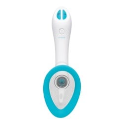 Bloom Intimate Body Automatic Vibrating Rechargeable Pump - Sky Blue/White