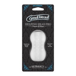 Goodhead Helping Head Pro ULTRASKYN Stroker - Frost