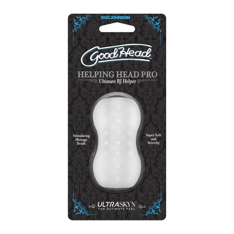Goodhead Helping Head Pro ULTRASKYN Stroker - Frost Goodhead Helping Head Pro ULTRASKYN Stroker - Frost