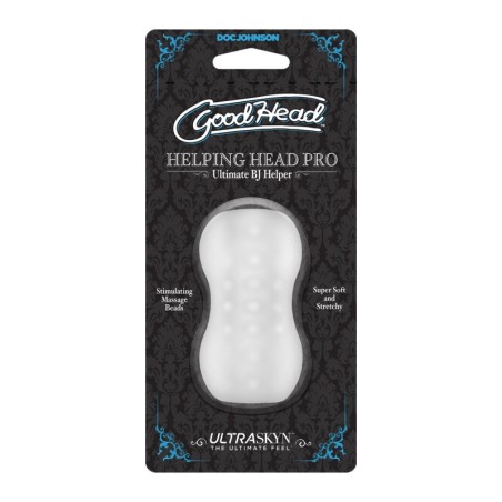 Goodhead Helping Head Pro ULTRASKYN Stroker - Frost