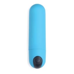 Bang! Vibrating Bullet w/ Remote Control - Blue